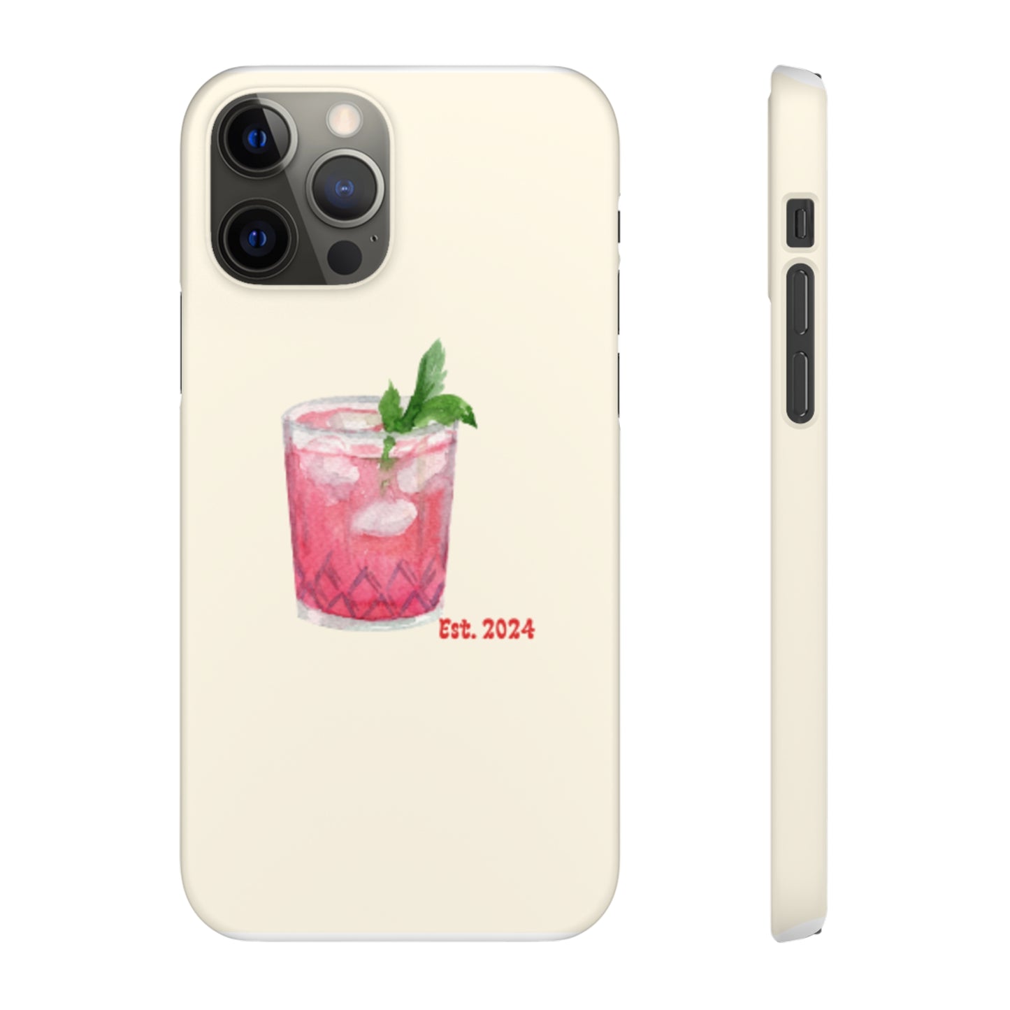 Pink Cocktail Phone Case