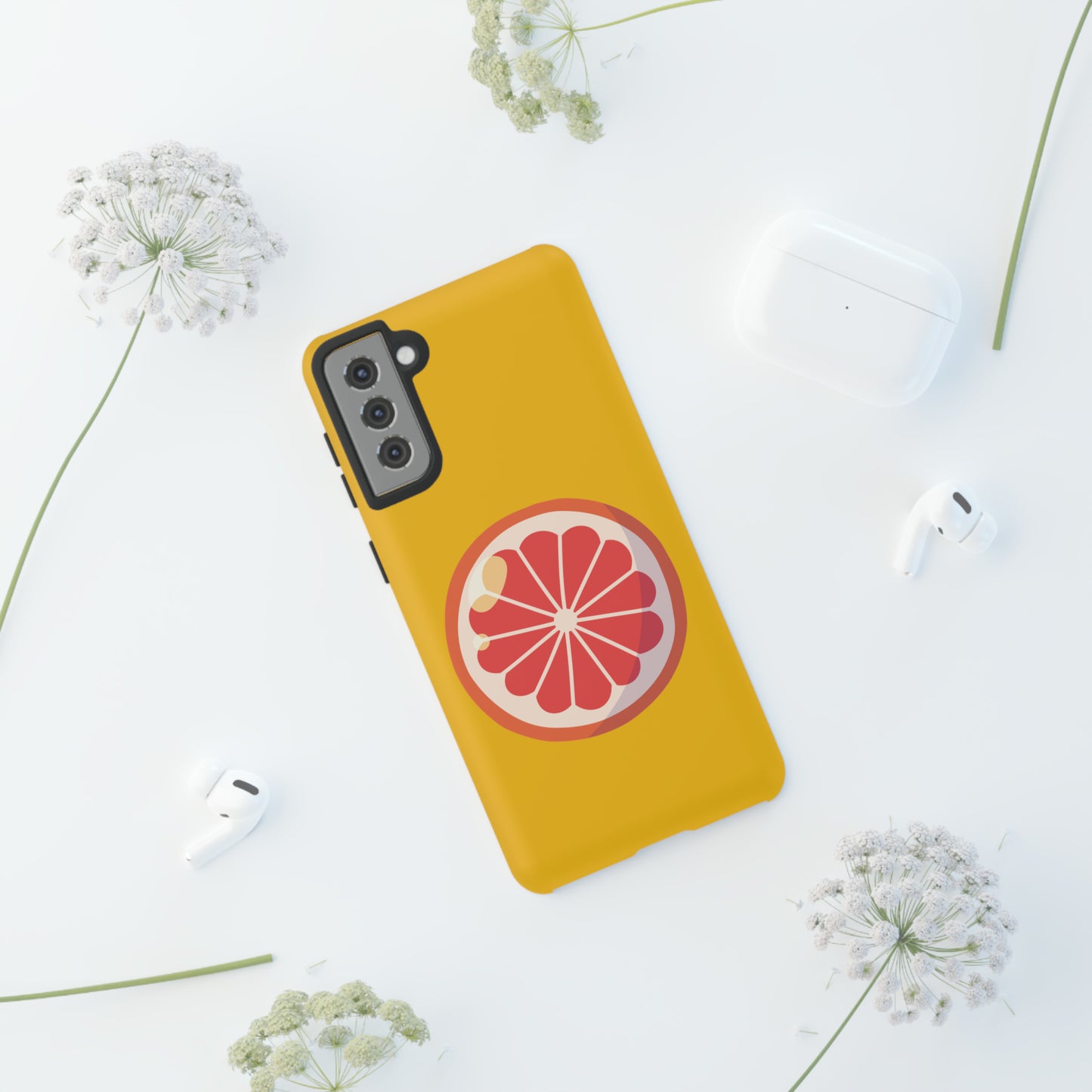 Grapefruit Phone Case - Tough Yellow