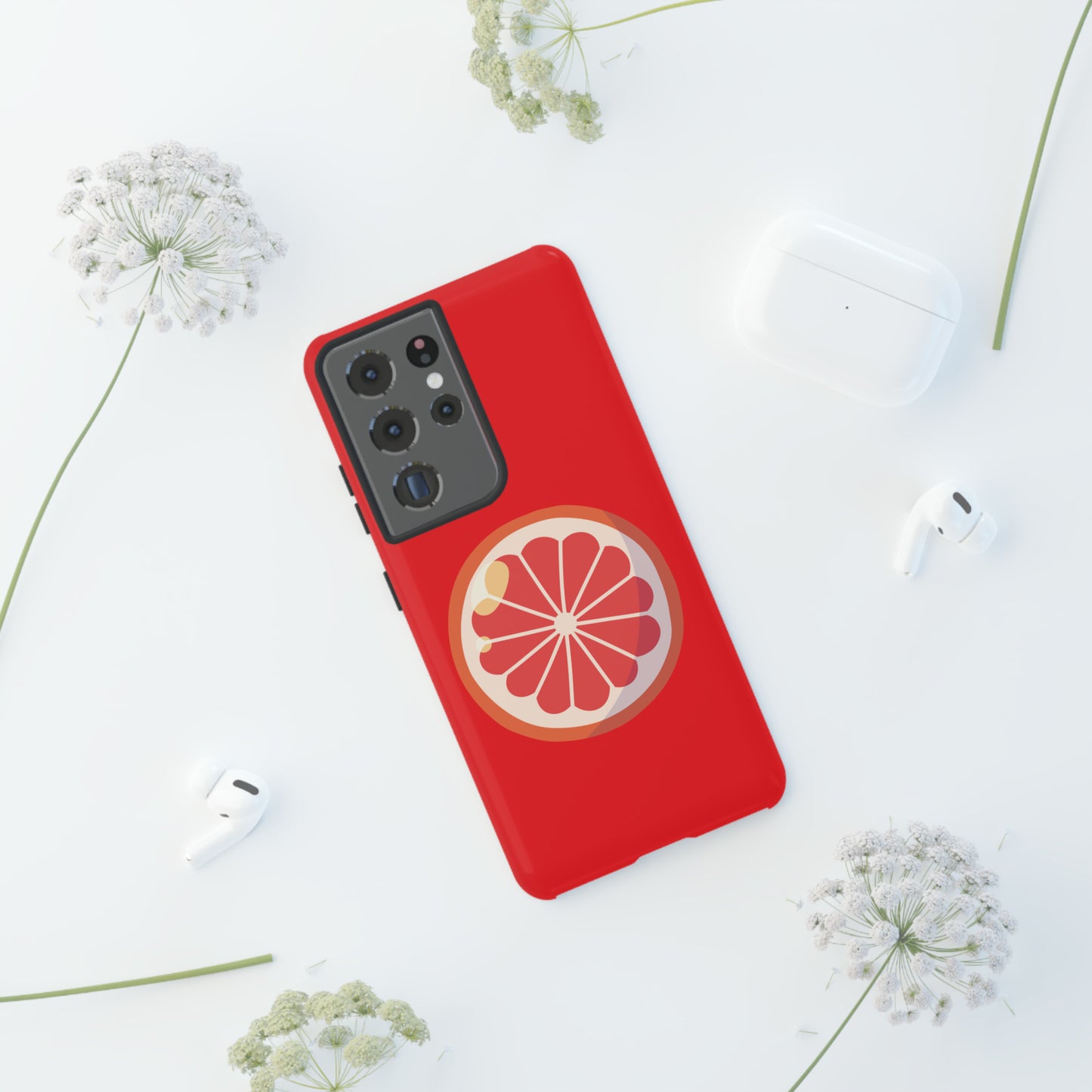 Grapefruit Phone Case - Tough Red