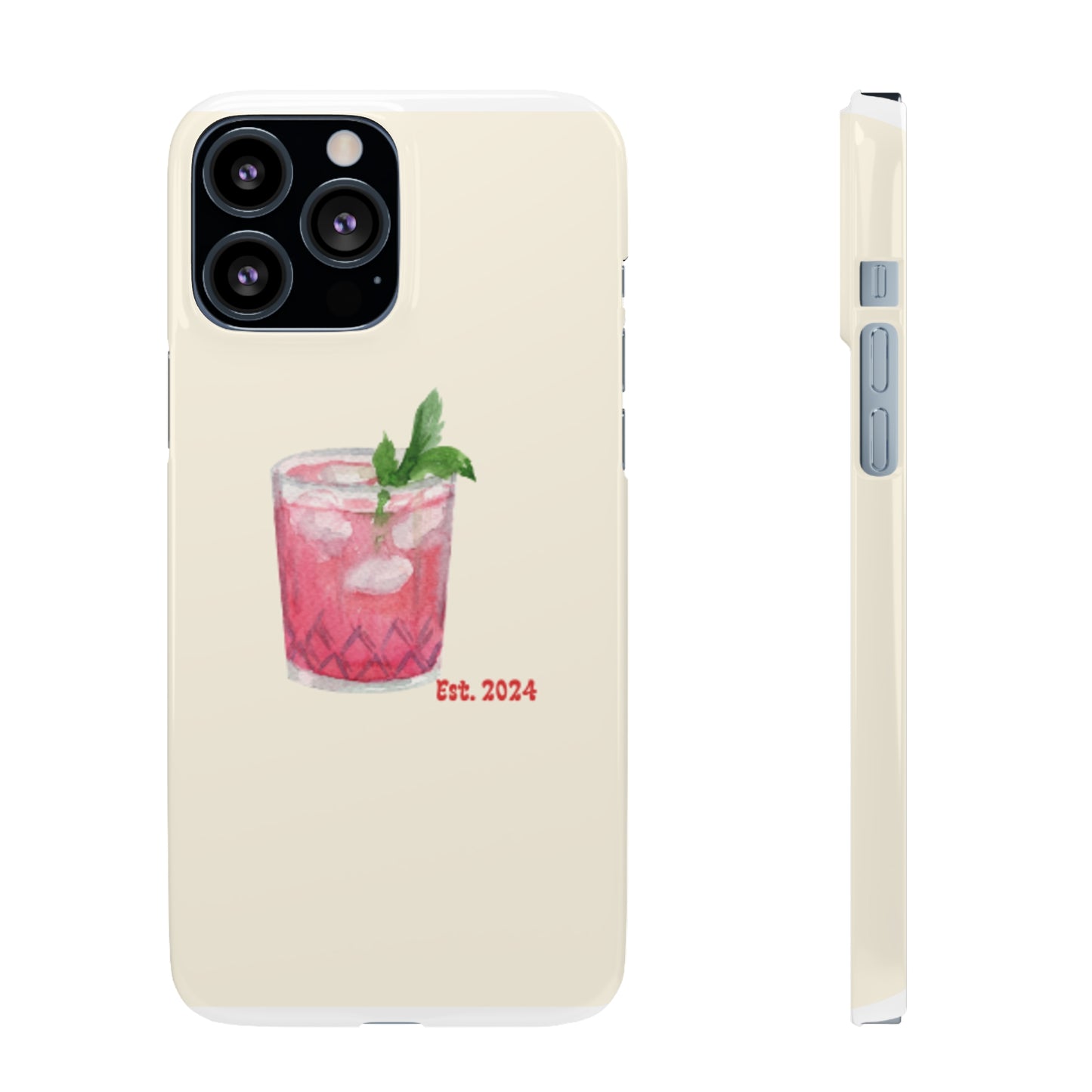 Pink Cocktail Phone Case