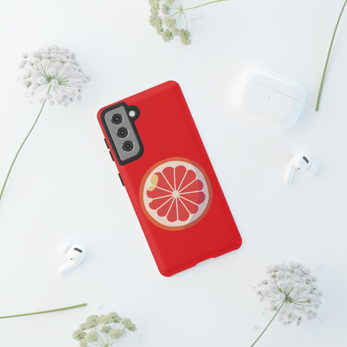 Grapefruit Phone Case - Tough Red