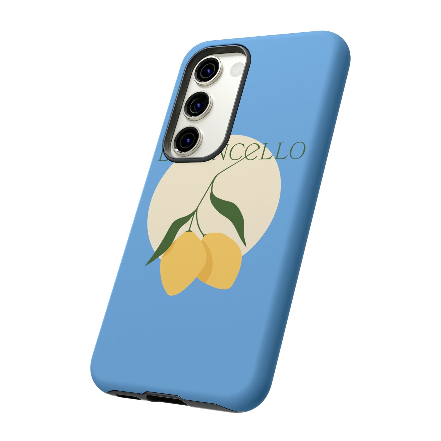 Limoncello Retro Phone Case - Tough Blue