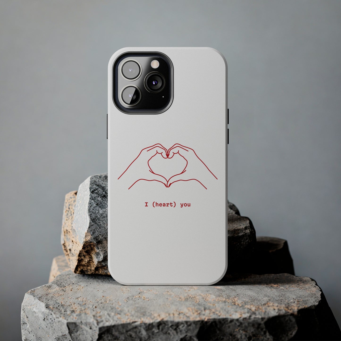 I heart you Phone Cases