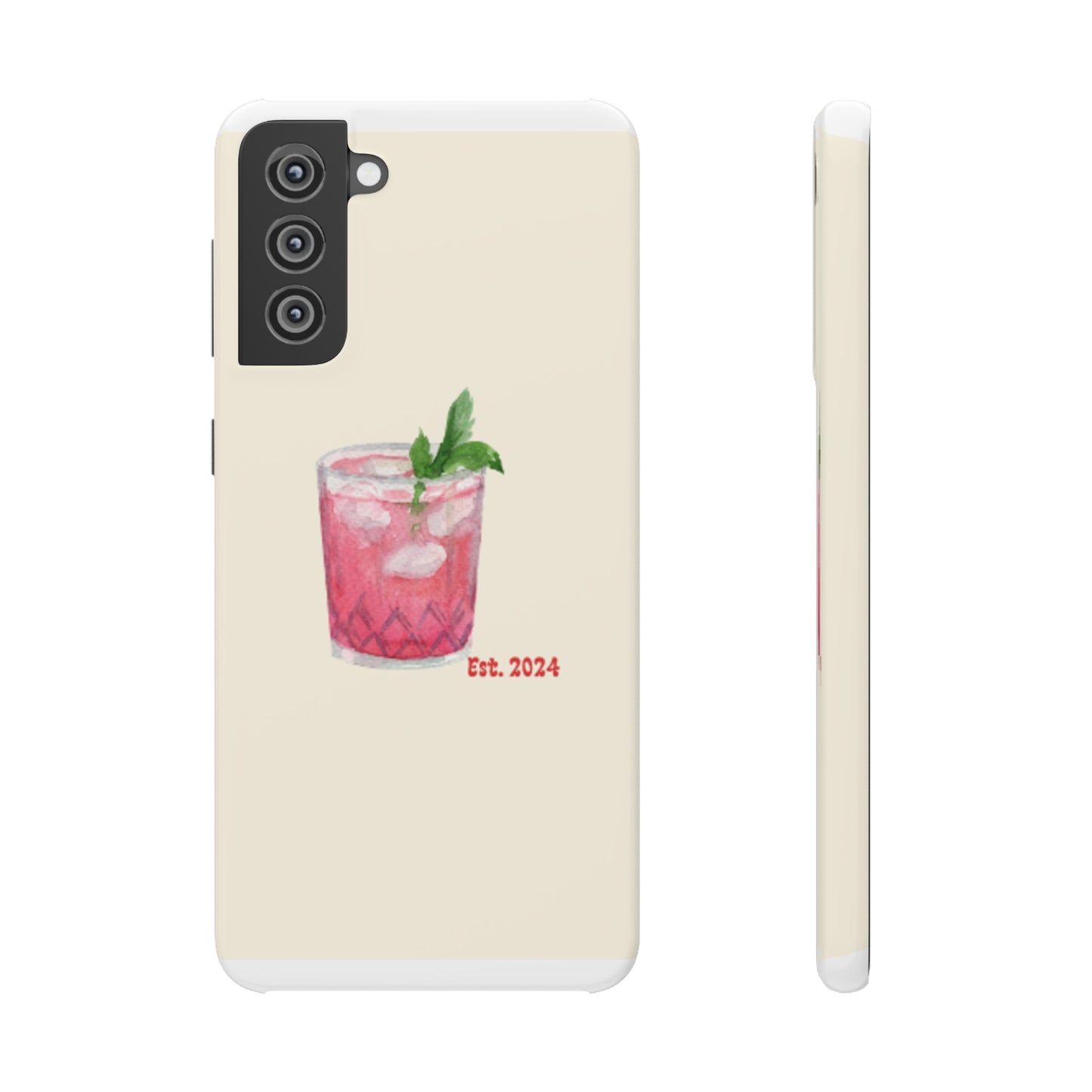 Pink Cocktail Phone Case