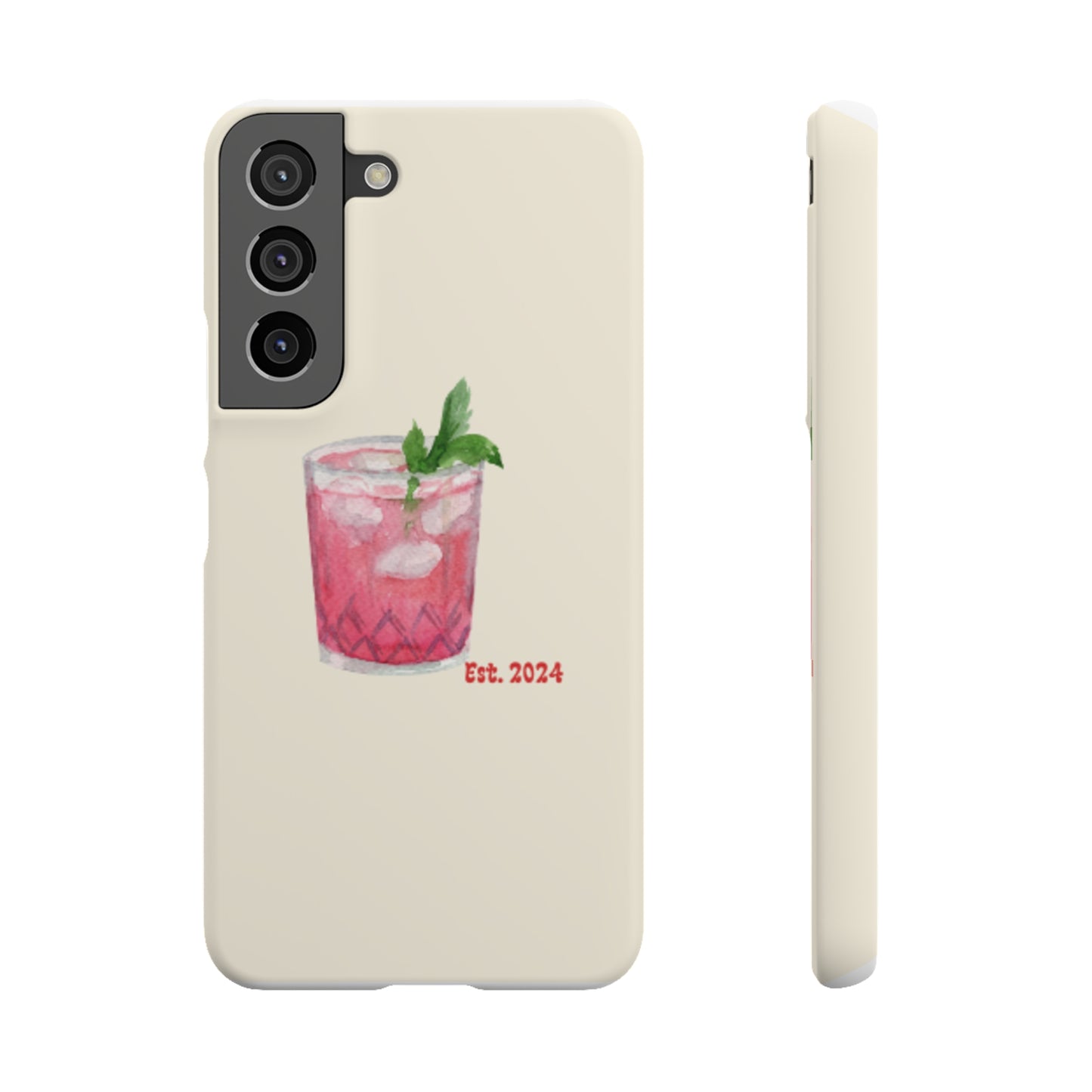 Pink Cocktail Phone Case