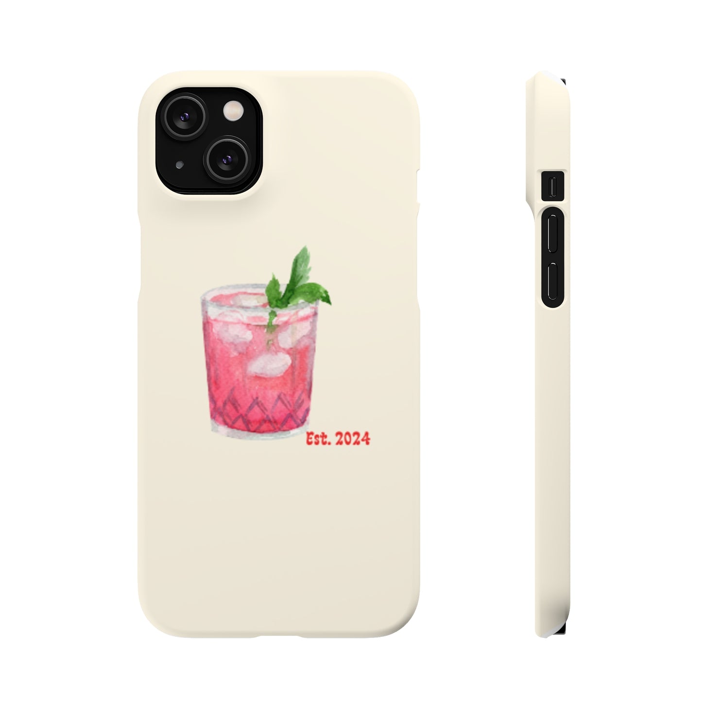 Pink Cocktail Phone Case