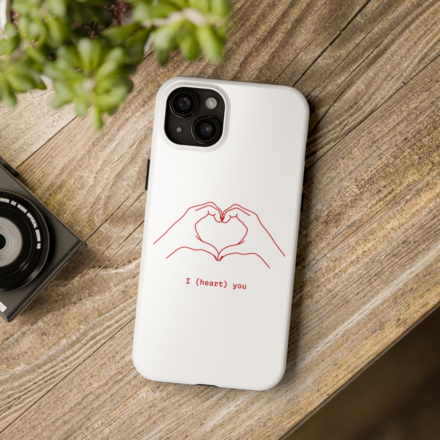 I heart you Phone Cases