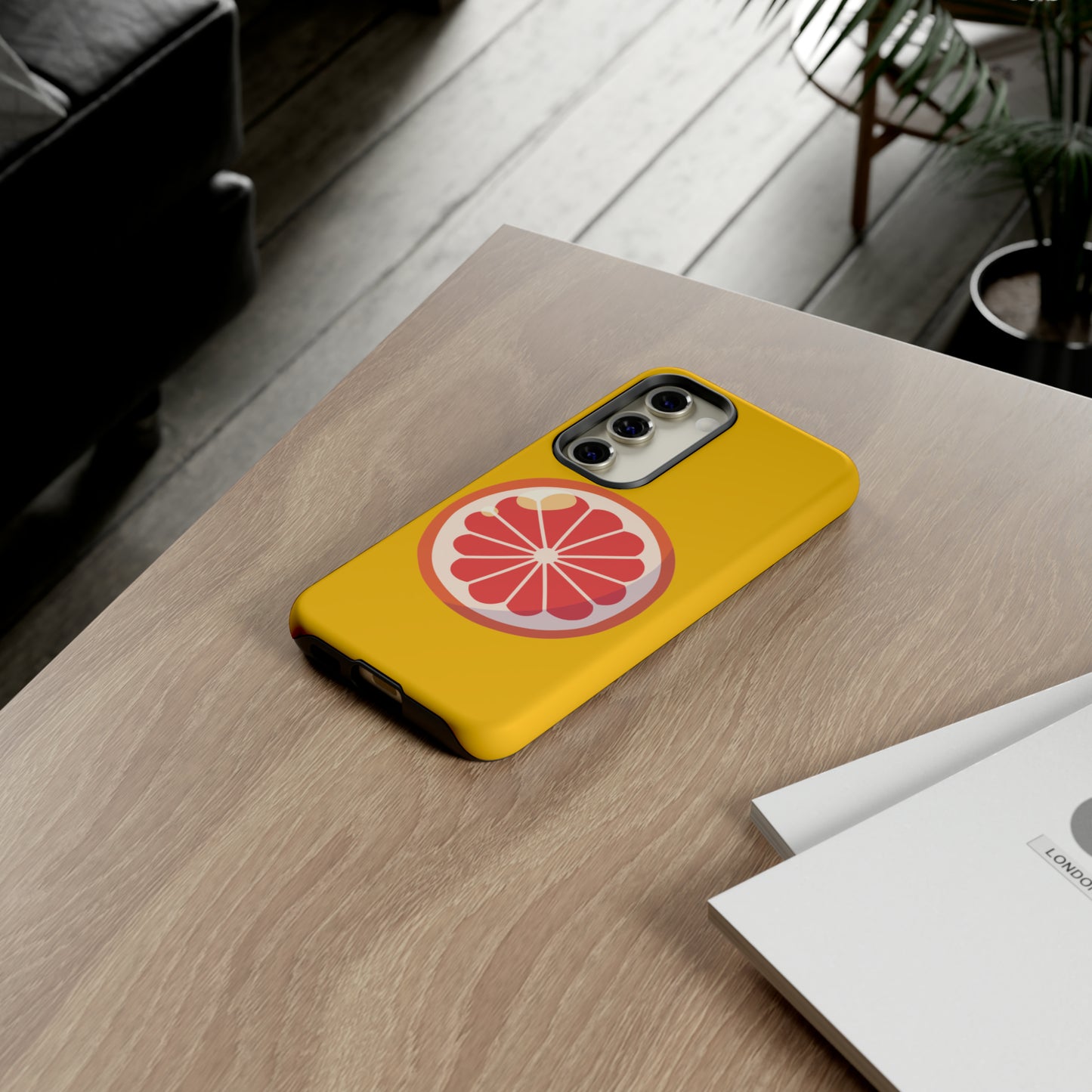 Grapefruit Phone Case - Tough Yellow