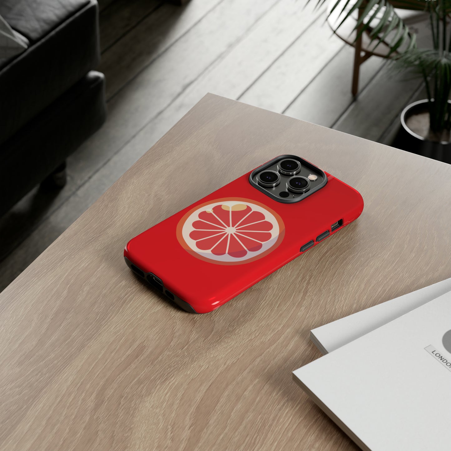 Grapefruit Phone Case - Tough Red