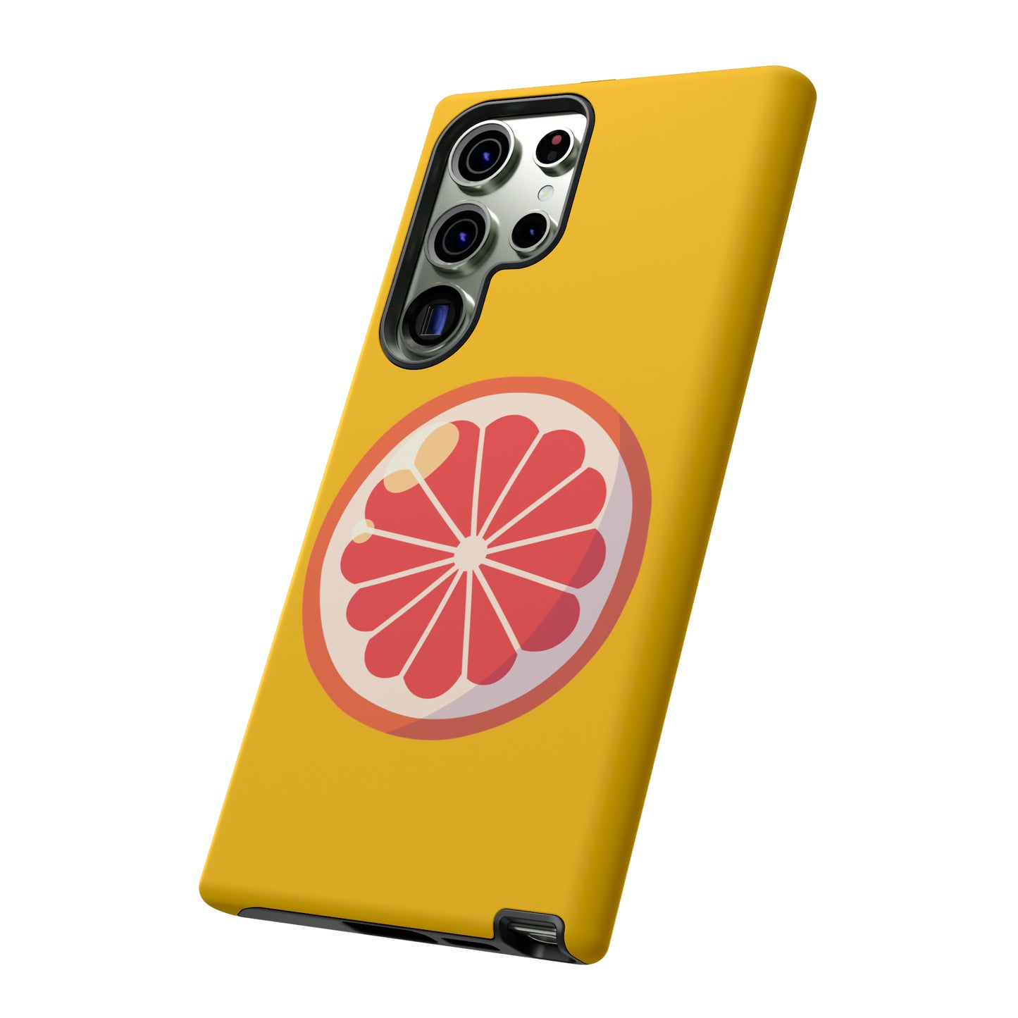 Grapefruit Phone Case - Tough Yellow