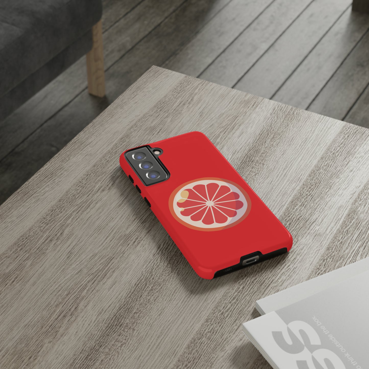 Grapefruit Phone Case - Tough Red