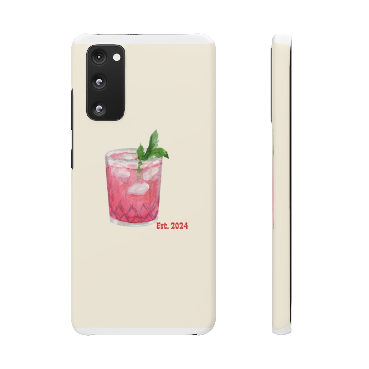 Pink Cocktail Phone Case