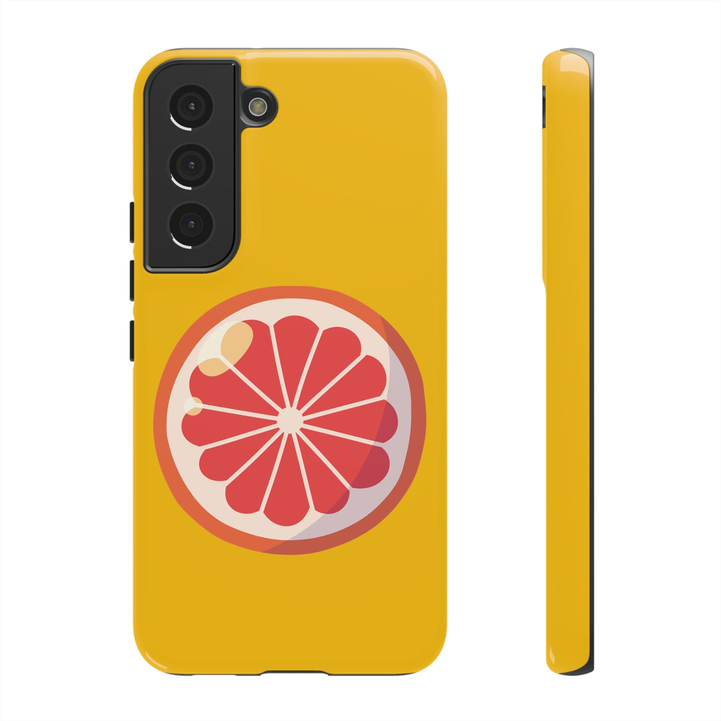 Grapefruit Phone Case - Tough Yellow