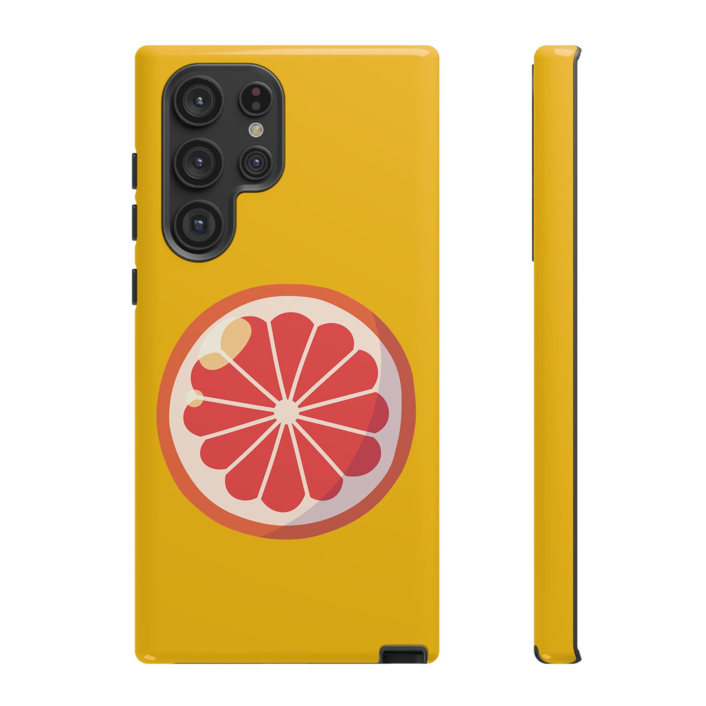 Grapefruit Phone Case - Tough Yellow