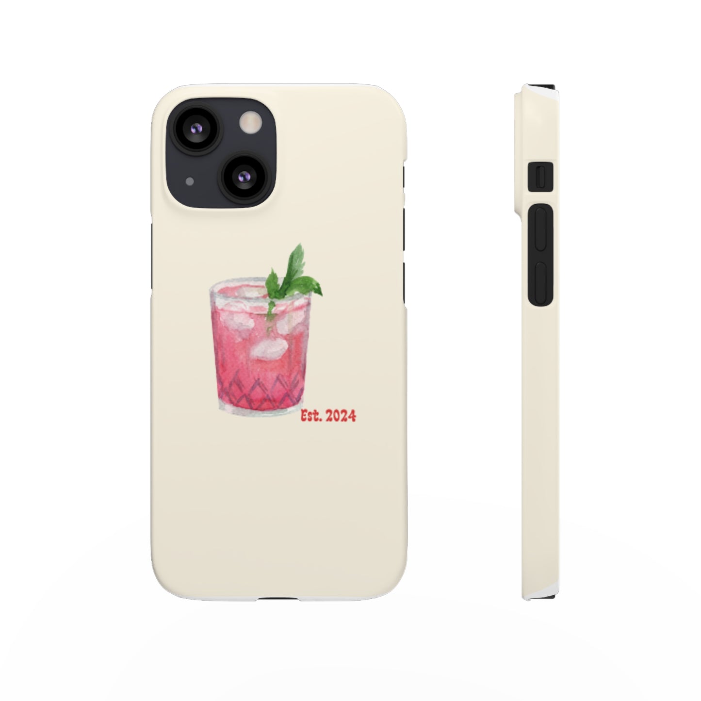 Pink Cocktail Phone Case