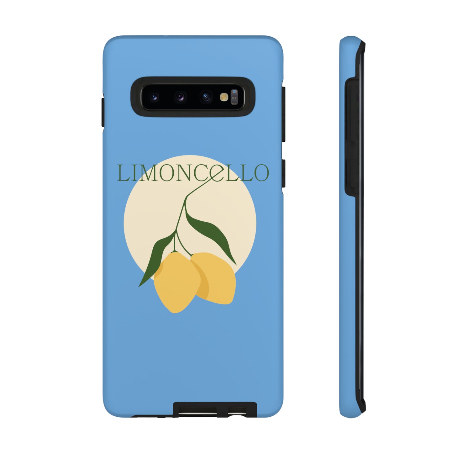 Limoncello Retro Phone Case - Tough Blue