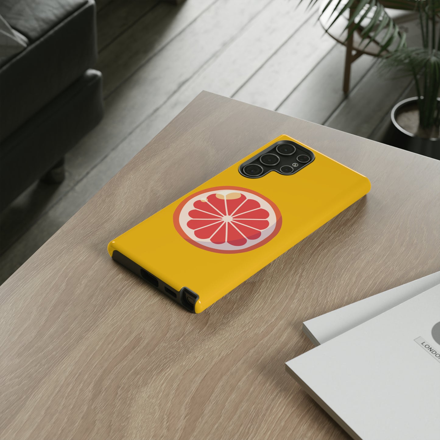 Grapefruit Phone Case - Tough Yellow