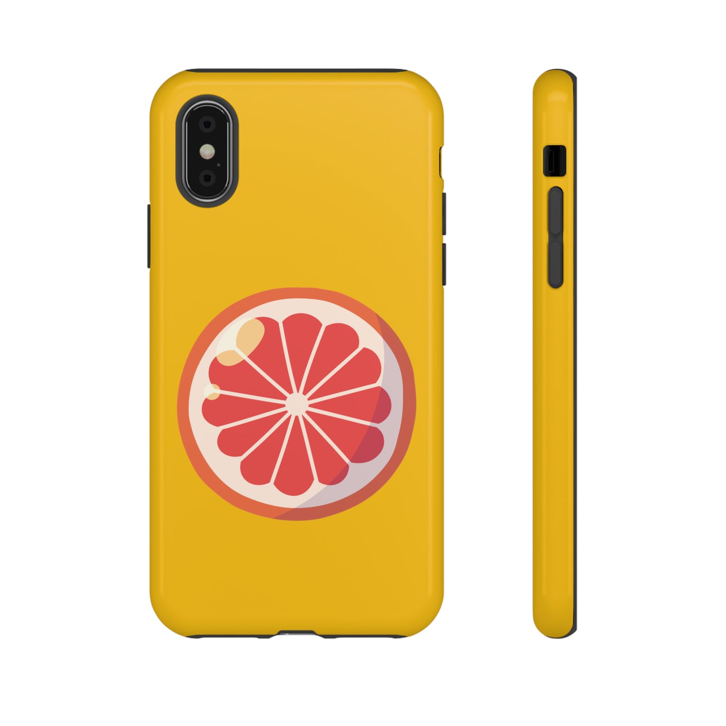 Grapefruit Phone Case - Tough Yellow