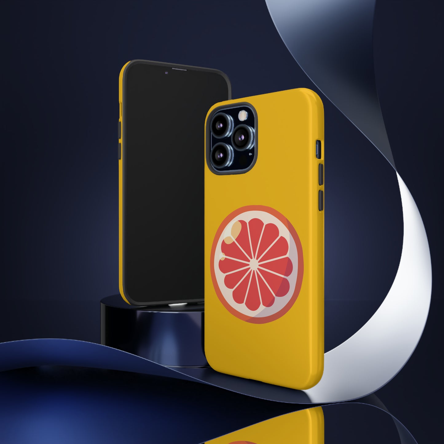 Grapefruit Phone Case - Tough Yellow