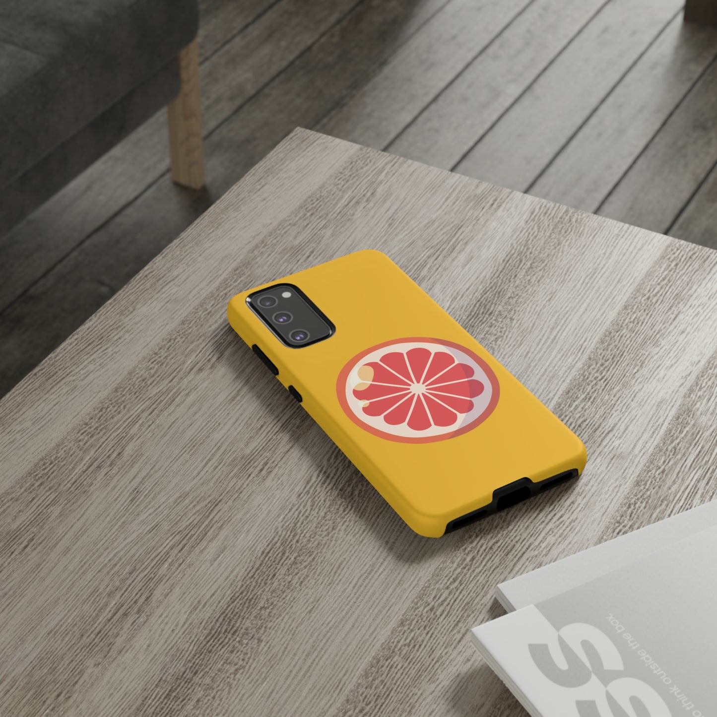 Grapefruit Phone Case - Tough Yellow