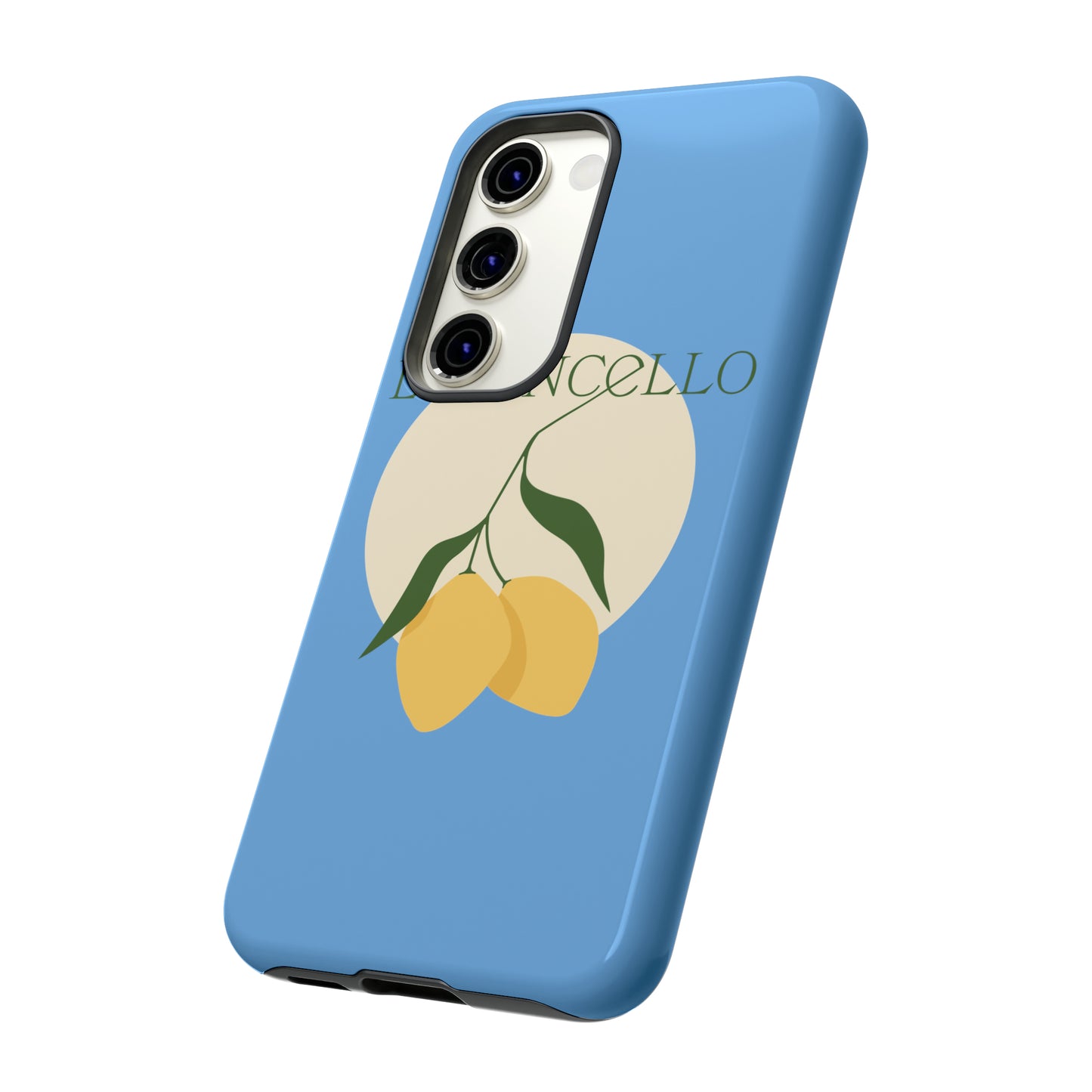 Limoncello Retro Phone Case - Tough Blue