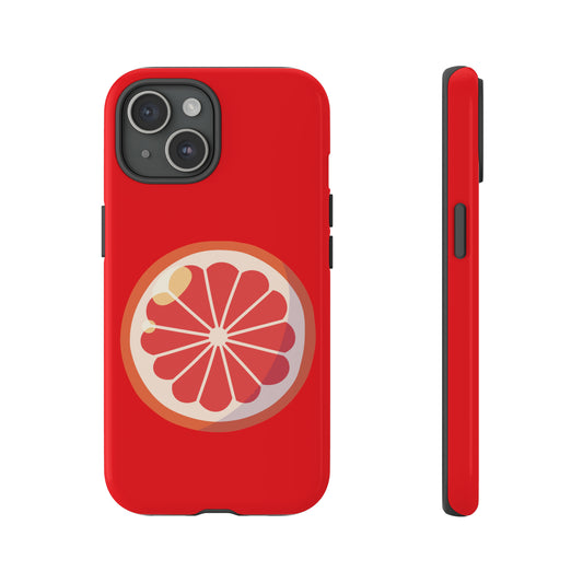 Grapefruit Phone Case - Tough Red