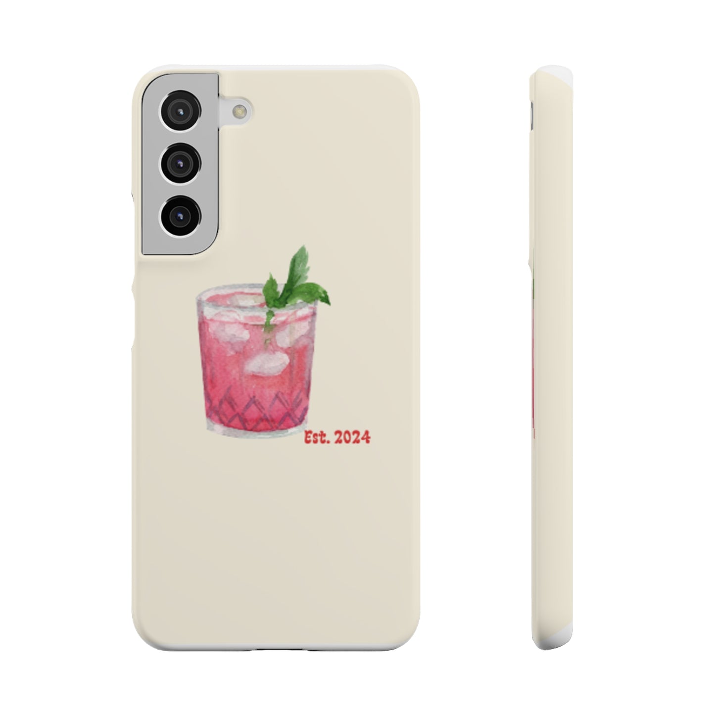 Pink Cocktail Phone Case