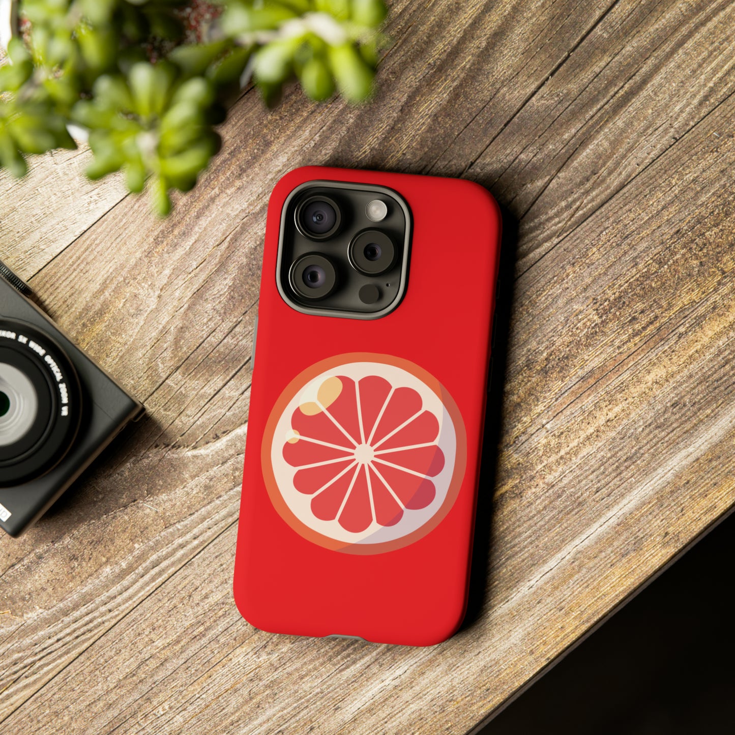 Grapefruit Phone Case - Tough Red