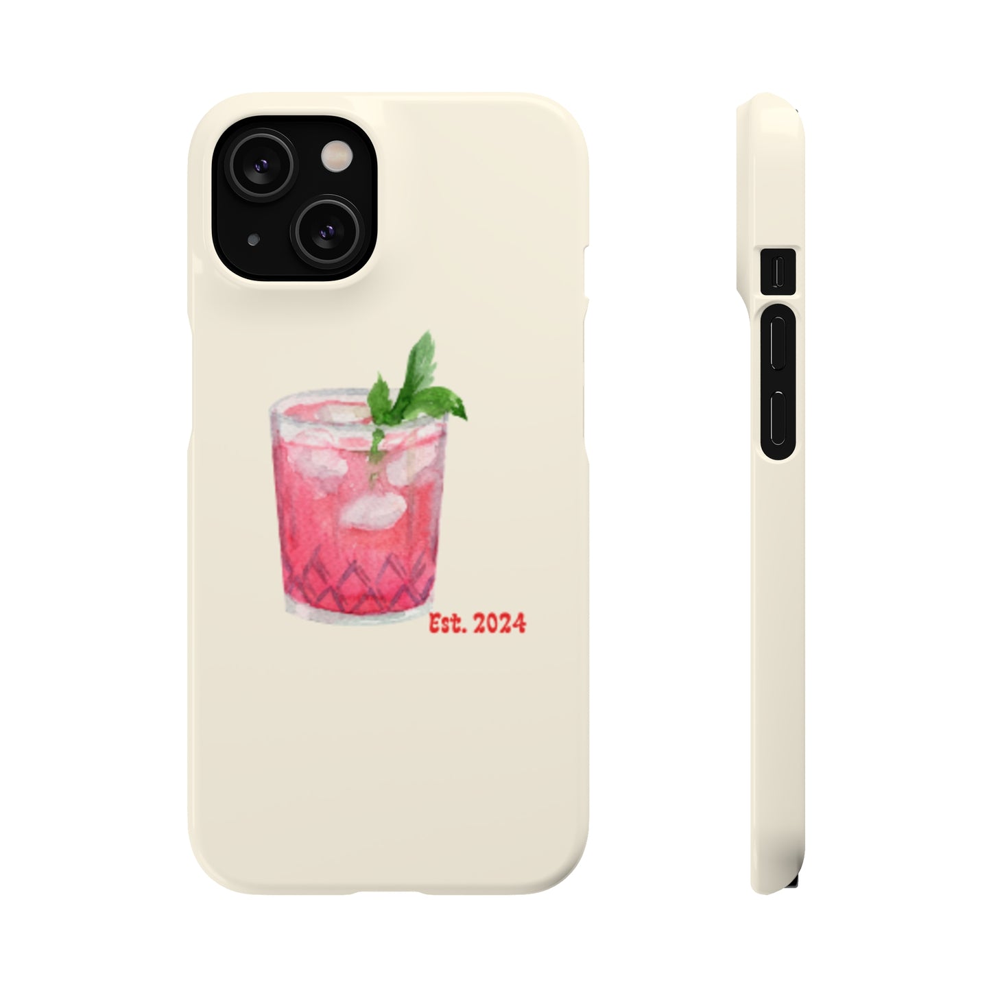 Pink Cocktail Phone Case