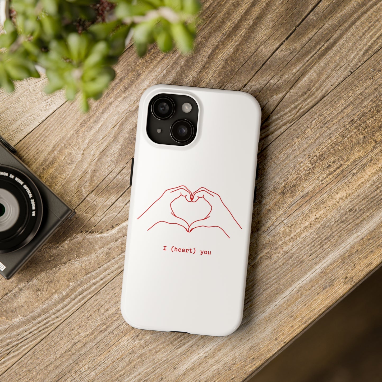 I heart you Phone Cases