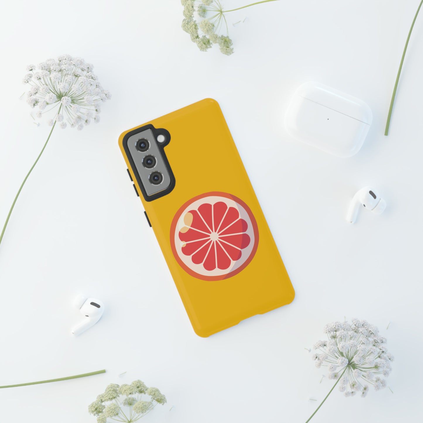 Grapefruit Phone Case - Tough Yellow