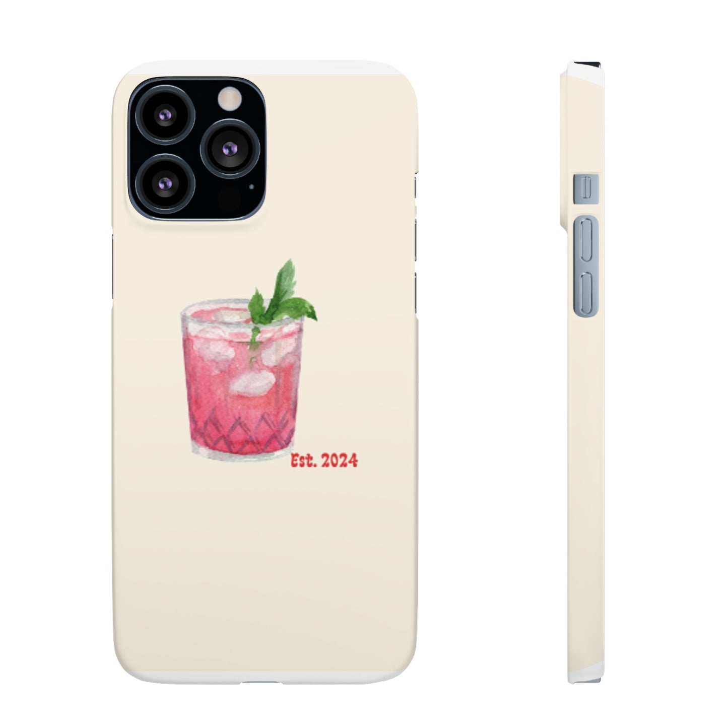 Pink Cocktail Phone Case