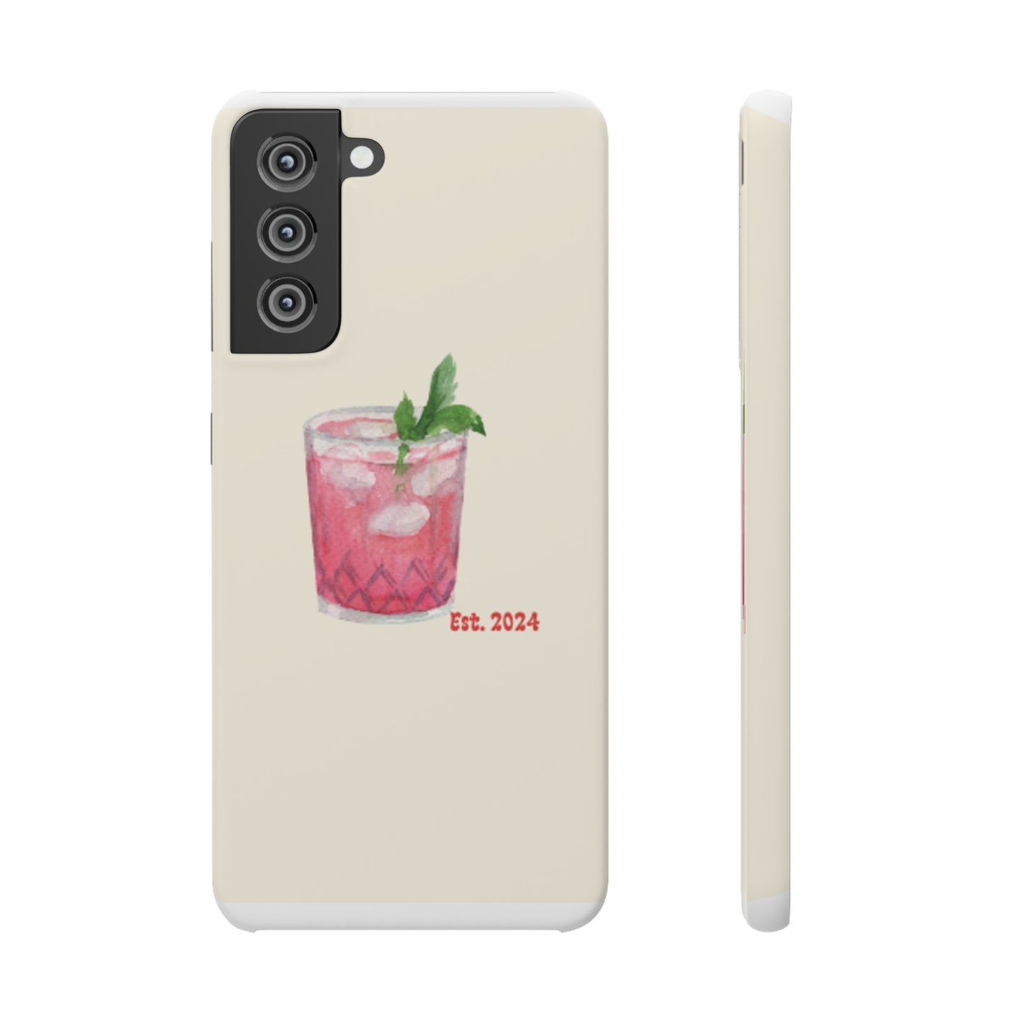 Pink Cocktail Phone Case