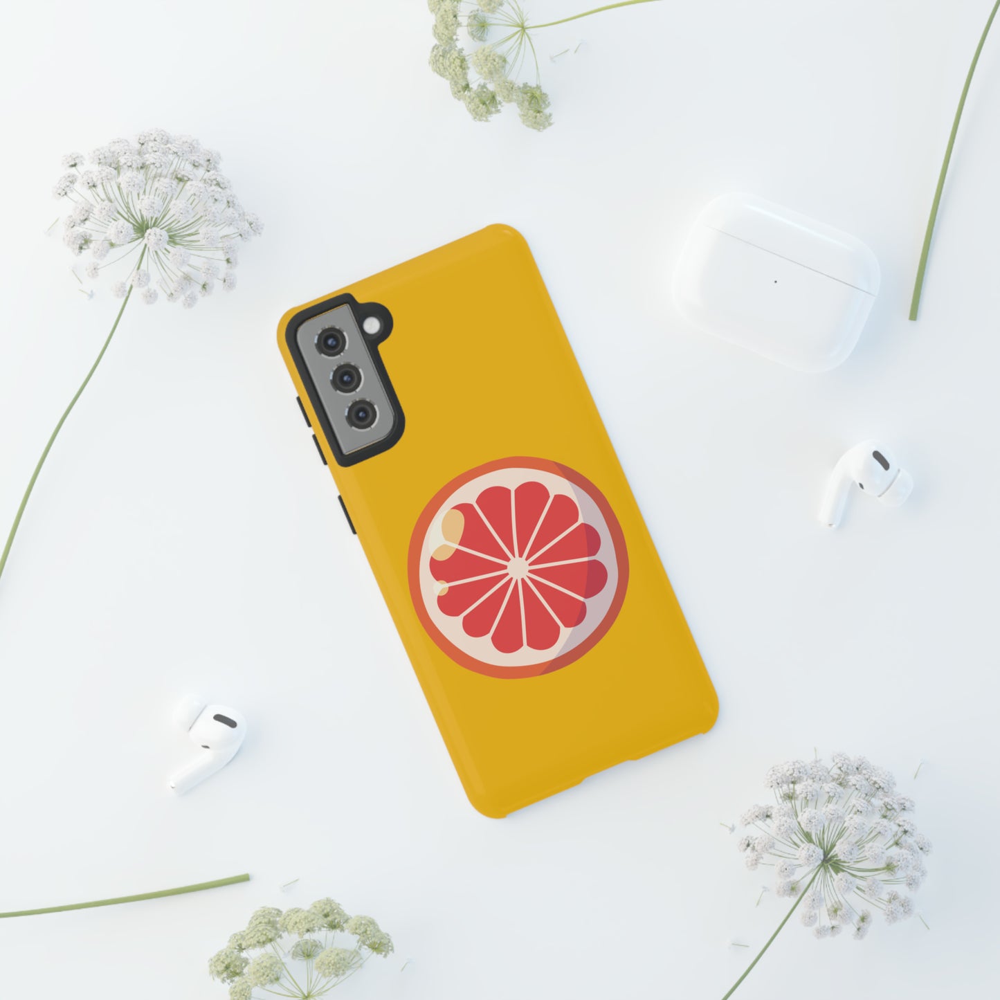 Grapefruit Phone Case - Tough Yellow