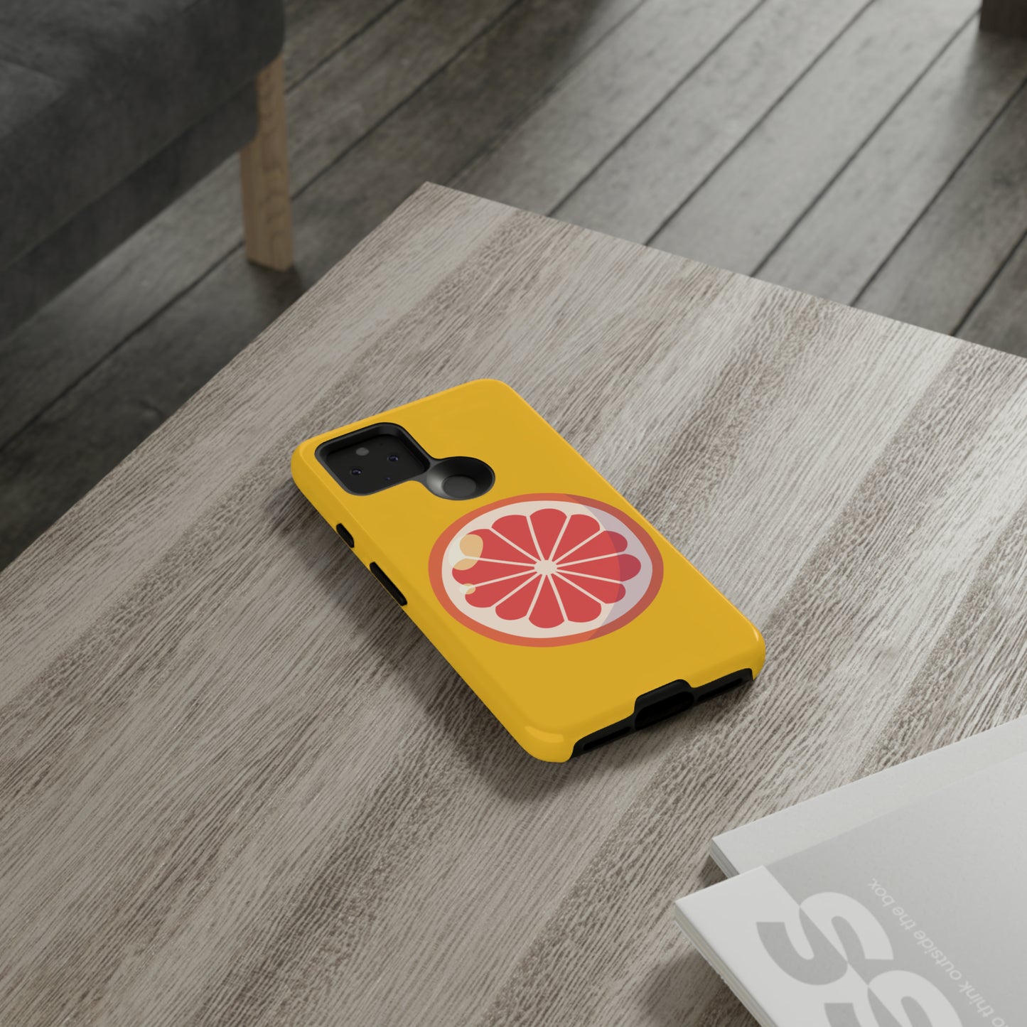 Grapefruit Phone Case - Tough Yellow