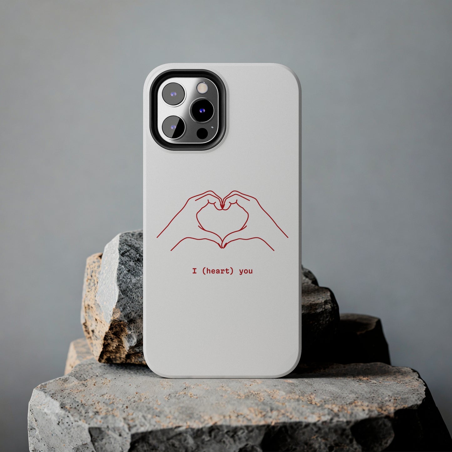 I heart you Phone Cases